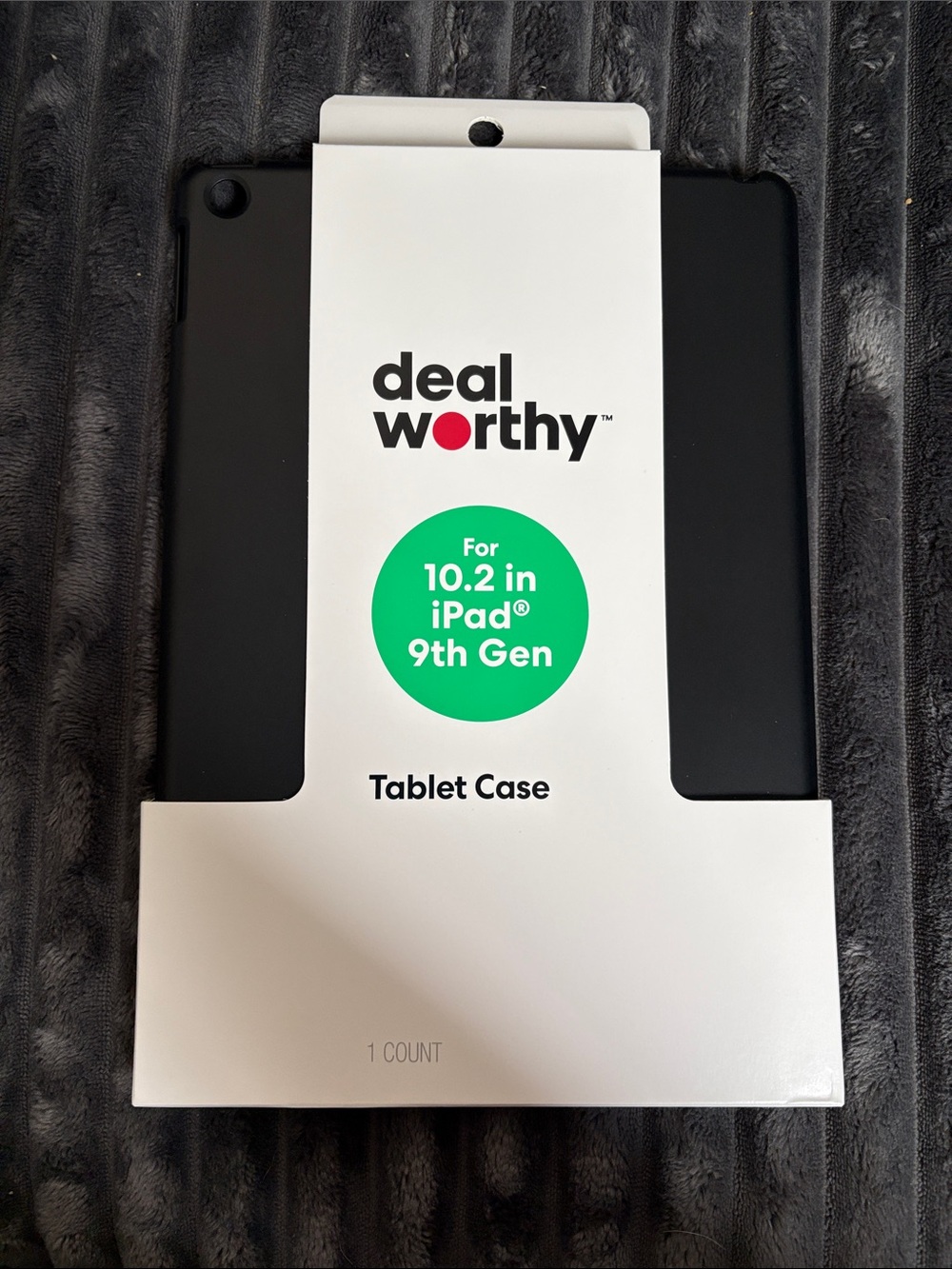 Apple Black Dealworthy Tablet Case for 10.2-inch iPad